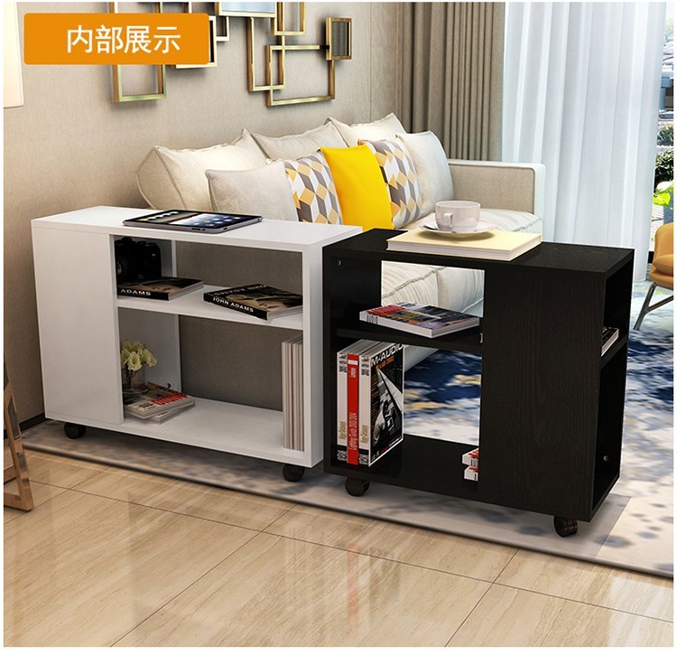 Tủ bên tủ lưu trữ di động tủ nội thất văn phòng điện thoại bàn góc sofa vài phòng khách bàn cà phê nhỏ - Bàn trà bàn sofa gỗ