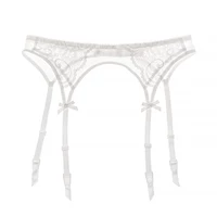White (size S) single garter belt does not include stockings