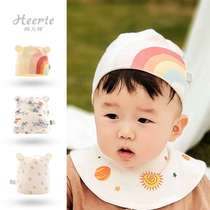0 to 3 months baby hat fetal hat baby hat cotton newborn hat newborn baby hat protective fontanel
