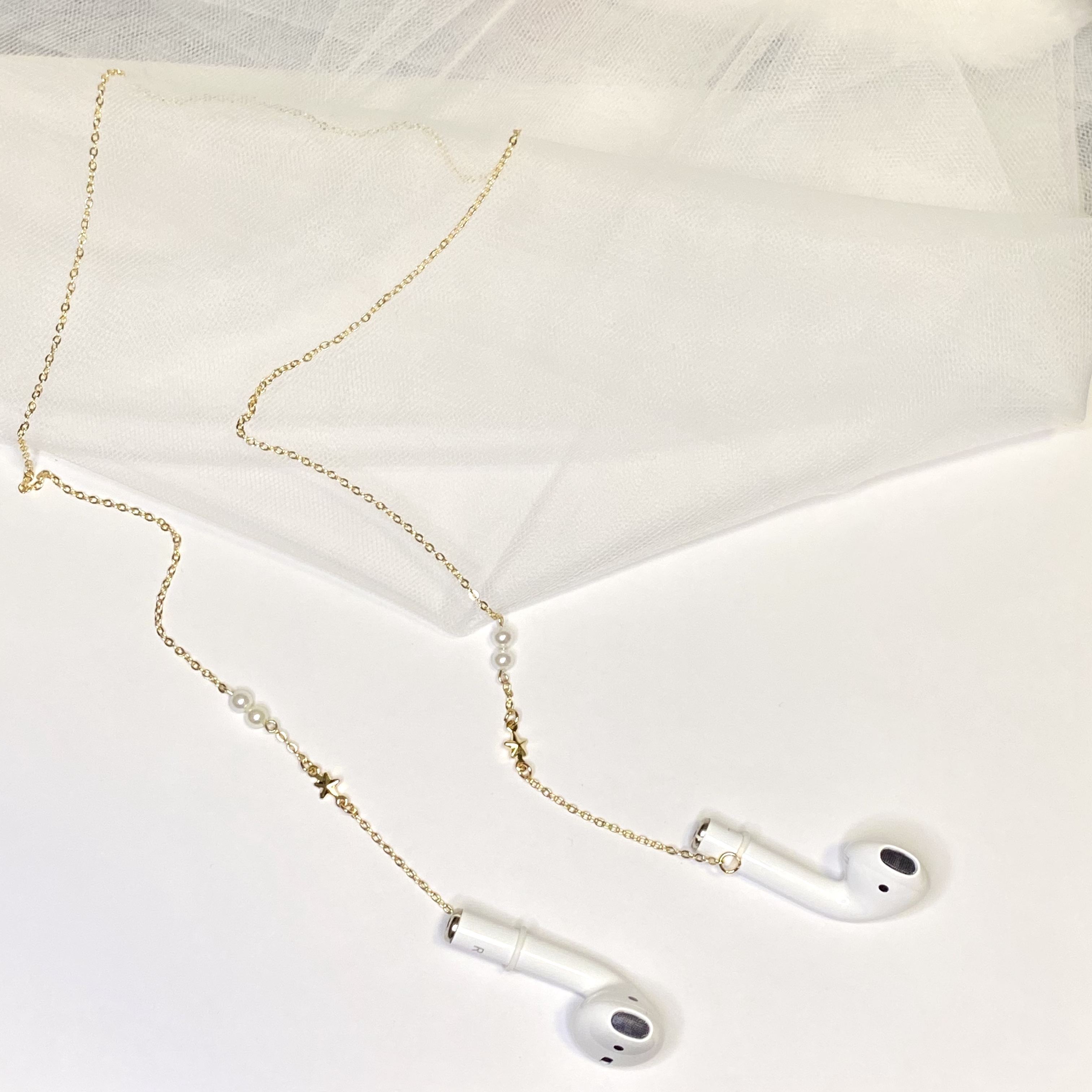 AirPods anti-loss chain wireless Bluetooth headphones to prevent rope jewelry for men and women's general glasses chain to protect artifacts