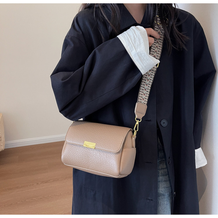 Borsa a tracolla retro testurizzata per donna borsa a spalla_voghion.com
