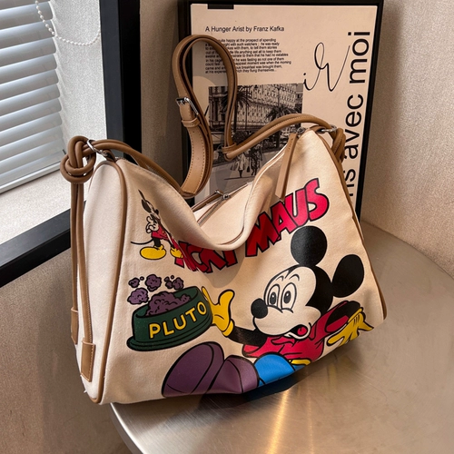 Вместительный и большой шоппер, японская сумка на одно плечо для матери и ребенка, городской стиль