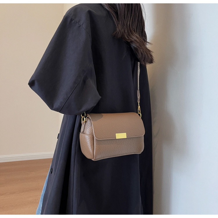 Borsa a tracolla retro testurizzata per donna borsa a spalla_voghion.com