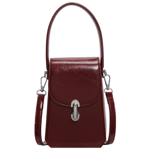 Красная портативная небольшая сумка, летняя сумка через плечо, премиум класс