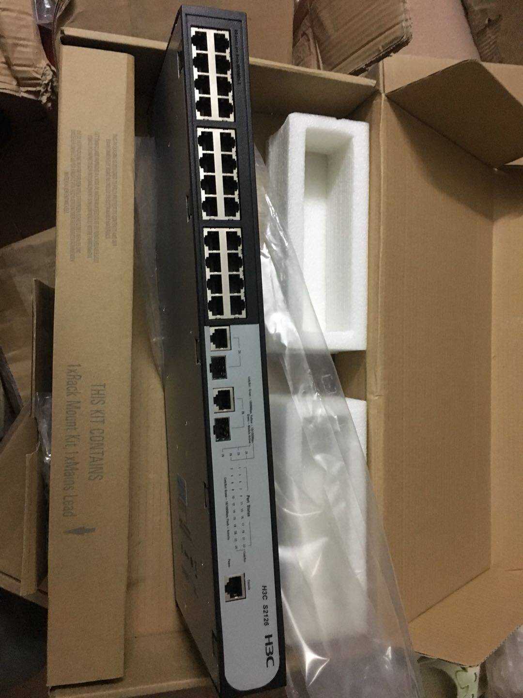 H3C LS-S2126 24 port 100M 2 Gigabit photoelectric overlay instead of S2626 network switch