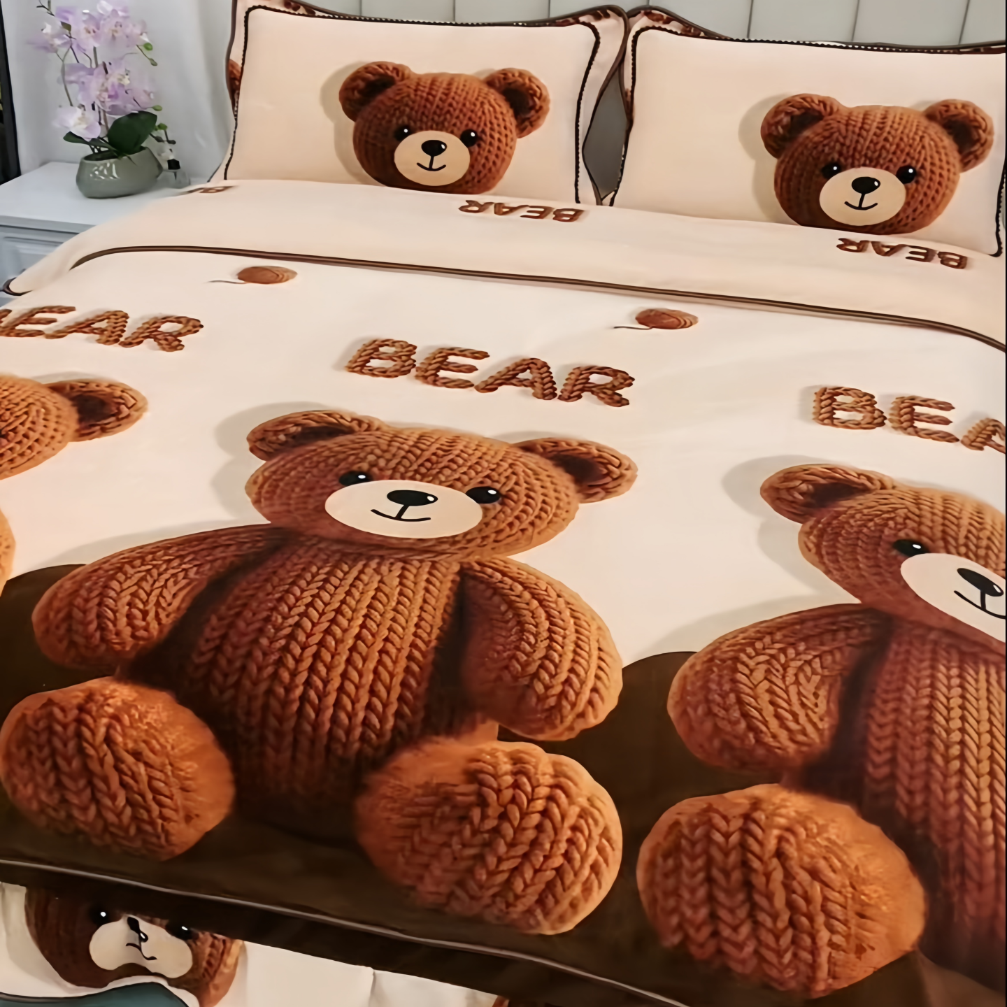 Winter Thickened Milk Velvet Four-Piece Set Anti-Static Coral Velvet Duvet Cover Bed Sheet 2025 New Flannel for Bed Use