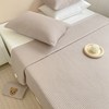ins Korean-Style All-Cotton Washed Bed Cover Single Piece Quilted Non-Slip Bed Sheet Three-Piece Set Reversible Summer Quilt
