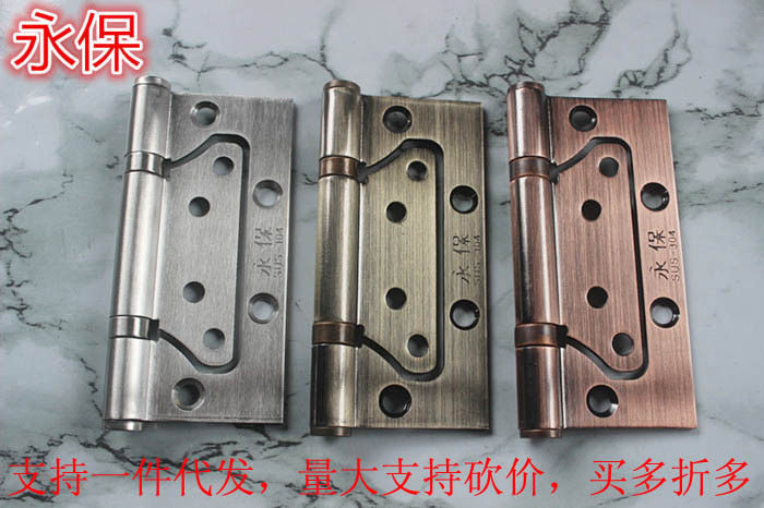 Stainless steel hinge door folding leaf hinge 4 inch 2.2 thick 1 piece