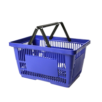 Supermarket Shopping Basket Carry-on Basket Plastic Shopping Basket Suitcases Containing eco-friendly vegetable Basket Home Grand Convenience Store