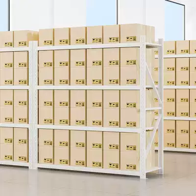 280KG medium-sized shelf warehouse storage metal hardware shelf household heavy-duty rack display iron rack