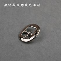 Bag hardware accessories pin buckle American Bridle Halter horse reins bright nickel color Japanese character Belt Buckle Head