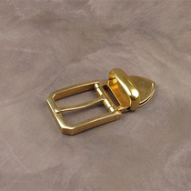 Italian design pure copper belt buckle male needle Buckle Head brass 40mm belt buckle belt buckle light luxury gift
