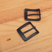 Handmade leather hardware buckle 35mm classic retro black bronze alloy belt buckle needle buckle belt buckle