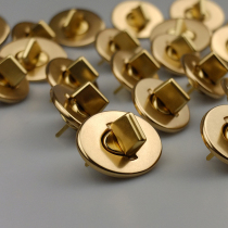 Bag lock hardware accessories twist lock fold lock classic eco-friendly copper lock brass Dulles briefcase twist lock