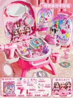 Радужный туалетный столик, кукла для принцессы, аксессуар, система хранения, единорог