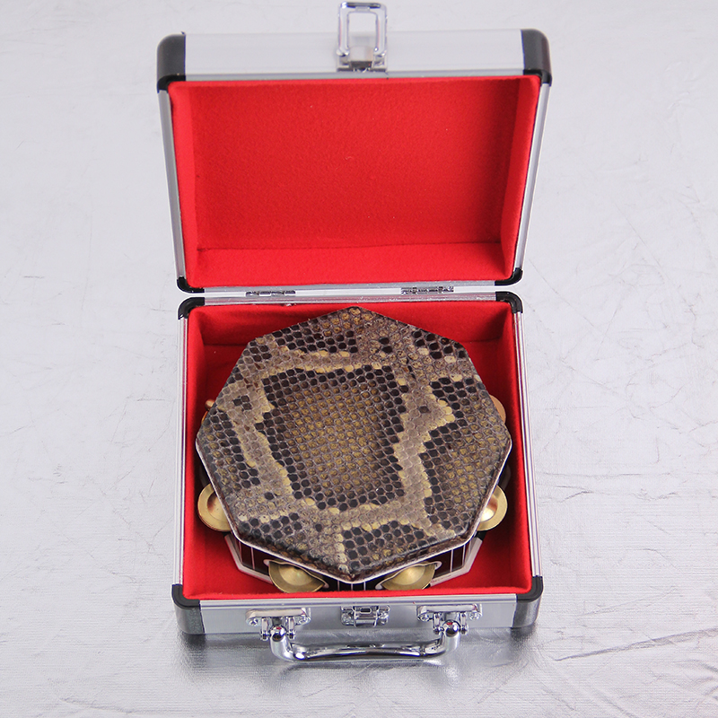 Sour Branch Aniseed Drummer drumming with a full family's workshop curo, rap python Aniseed Drum Percussion Instrument Black Sandalwood