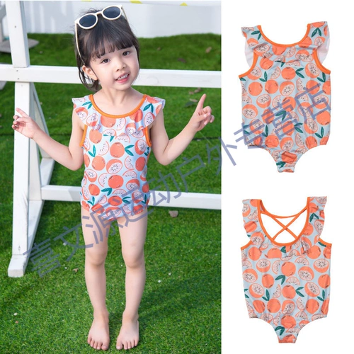 Купальник для плавания, летняя брендовая детская летняя одежда для принцессы, 2020, в корейском стиле