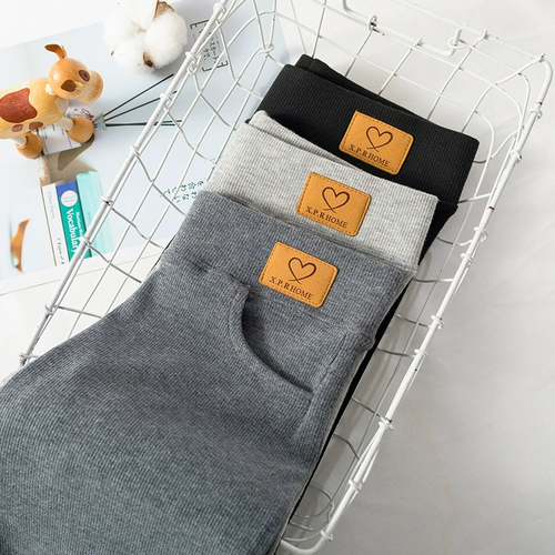 Леггинсы, осенние тонкие штаны, утепленное термобелье, высокая талия, в обтяжку, большой размер