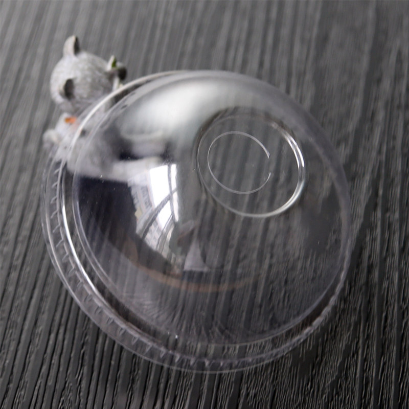 90 95 caliber plastic cup ball lid Disposable 90 95 caliber plastic cup matching hemisphere lid 1000 lids