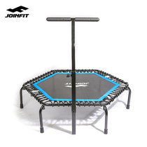 JOINFIT home trampoline jump bed with armrest trampoline foldable indoor outdoor fitness training equipment