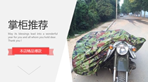 New Yangtze River 400 CJ650 partial three-wheeled rain-proof anti-freeze car clothes Evante 250 Earth Eagle King tricycle clothes