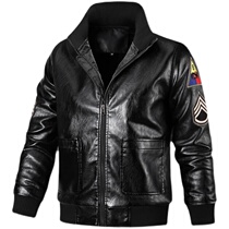World War II wind leather clothing export foreign trade Mens factory cut tail single tank to overcome tooling improved jacket leather jacket