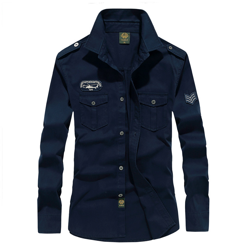 MA1 Shirt 101 Airborne Division WWII US Army Shirt Tough Guy Hunting Outdoor B3 Air Force Long Sleeve Army Fan Shirt Men