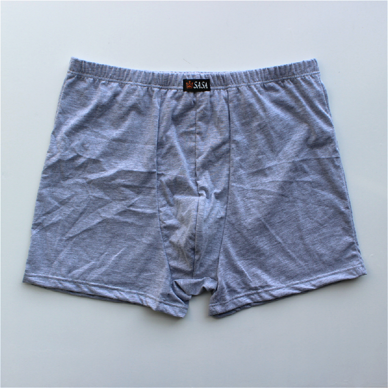 Quần cotton nguyên chất đồ lót nam trung và võ sĩ người già eo cao thoải mái thả lỏng mẫu thể thao đơn giản XL quan lot nu