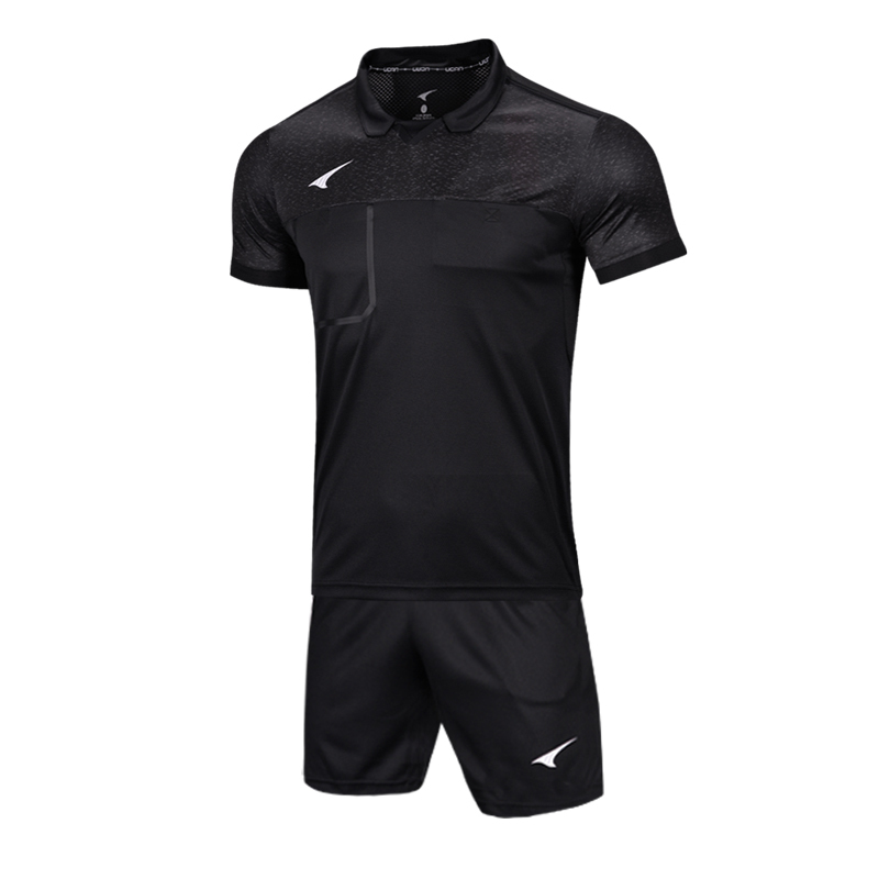 Ruike Short-Sleeved Football Referee Clothing Men's and Women's Suits Sportswear Referee Tops Referee Shorts Kc8446