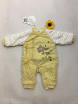 Mamegi Newborn Winter Clothes and Cotton Concord Hardie Butterfly Clothes Warm and Clothing Baby Clothing