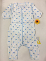 Bombile bébé été nouveau sac de couchage en gaze dessin animé double clip manches détachables et sac de couchage à jambe fendue 5804