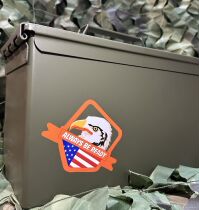 US explosion-proof box NATO box new thick iron box tool box outdoor camping storage pose sealed box waterproof