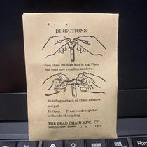 Stainless steel ball chain gun gray specifications suitable for special dog tags various types of identification tags identification tags mixed style