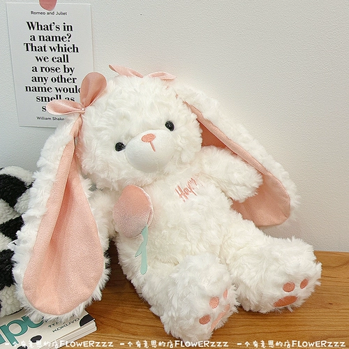 Скандинавский милый плюшевый успокаивающий кролик, тряпичная кукла, кукла-кролик, подарок на день рождения