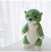 Зеленая выдра импортированные материалы для волос