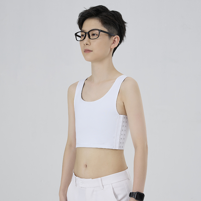 Jsboy New Product Comfortable Elastic Breathable Smooth Lycra Three-Row Buckle Adjustable Corset Cos Underwear