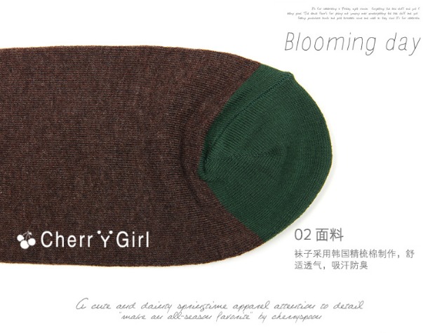 6 đôi vận chuyển vớ Hàn Quốc màu rắn kinh doanh vớ nam ống cotton retro Anh gió nam vớ thủy triều tất dài đến đầu gối