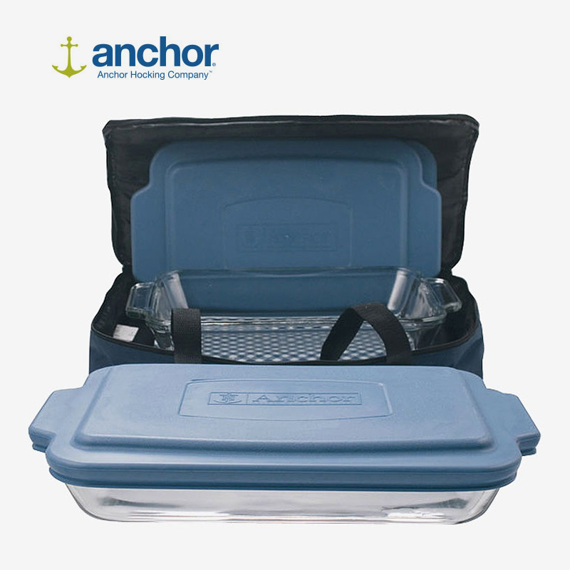 Bake Dish tempered glass baking pan 6-piece Anchor Hocking baking tools imported from the United States