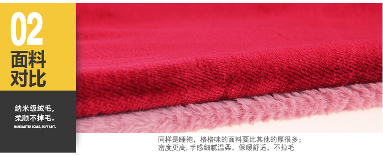 Peignoir jeunesse GEGEMY flanelle nuisette - Ref 598876 Image 16