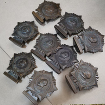 Ancient Play Bronze Instrumental Collection Antique as the old Mao Presidents Head Head Commemorates the Meimi Yuan Dynasty Swing Piece and TV props