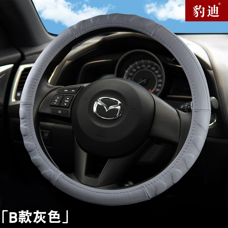 Bọc vô lăng Mazda 6 2 Rui Wing Ma 3 Ang Kesela Artez CX-5 CX-4 bọc da tay lái bọc vô lăng sparco ốp vô lăng 