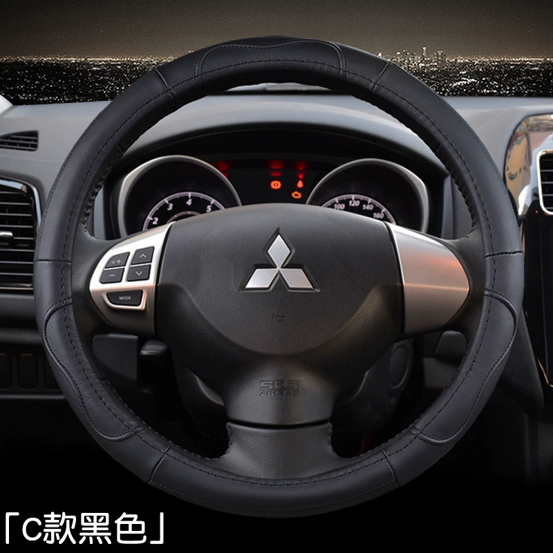 cách thay dây curoa ô tô Bọc vô lăng ô tô Mitsubishi Outlander Jinxuan Lancer Wing God Pajero Jinchang bọc da tay lái bốn mùa phục hồi thước lái thước lái oto 