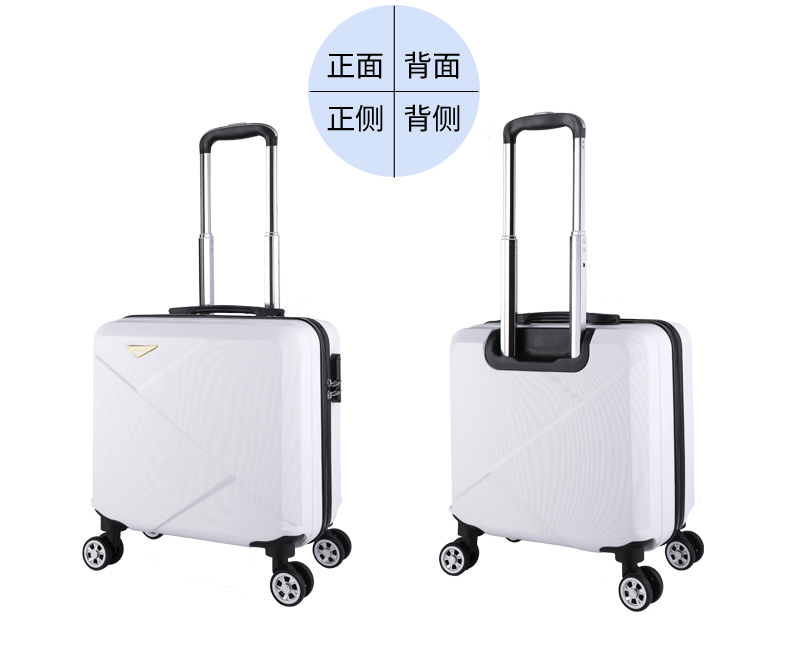 Phiên bản tiếng Hàn của vali nhỏ nữ 18 inch mật mã nội trú hộp nam phổ dụng vali 16 inch xe đẩy di động trường hợp thủy triều - Va li sunny vali