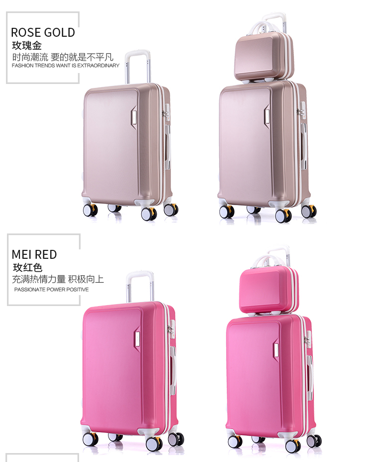 2019 triệu xe đẩy nữ có bánh xe 20 inch vali nhỏ nữ sinh viên 24 inch vali phiên bản tiếng Hàn của hộp mật khẩu 26 vali to