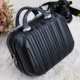 Logo in túi thời trang 14 inch nữ lưu trữ xách tay túi hoạt hình mỹ phẩm trường hợp du lịch nhỏ hộp nhỏ