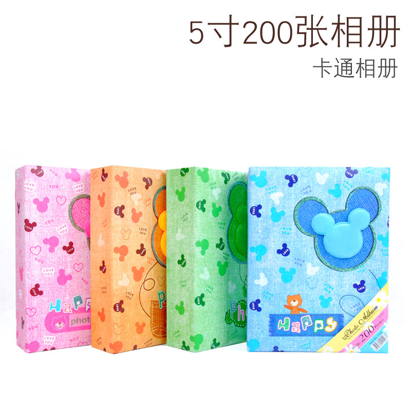 3R can fit 5 inch 200 album home collection children's baby memorial album insert