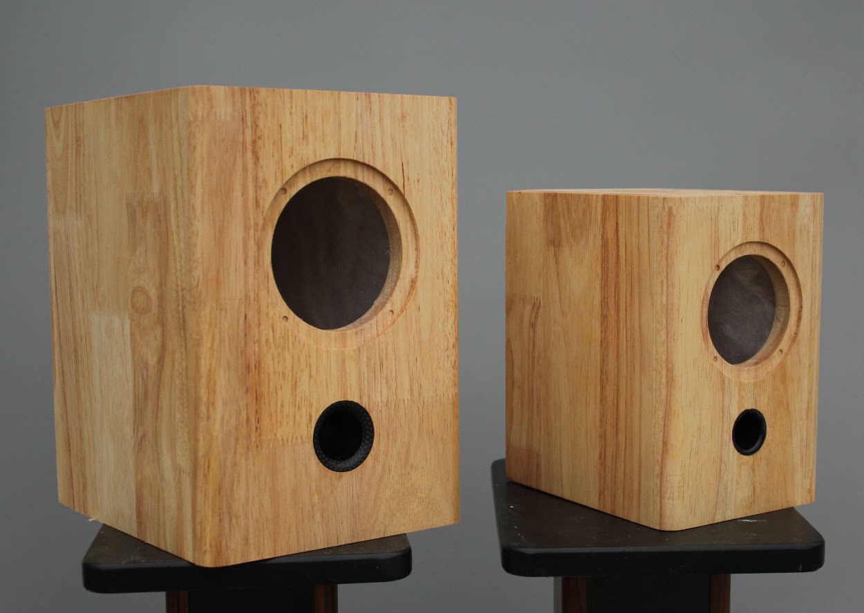 Wood Idiom Qu Quan 3 Inch 4 Inch Full Frequency Horn Matching Speaker Empty Box Official Drawings Dimensions Smile Universal