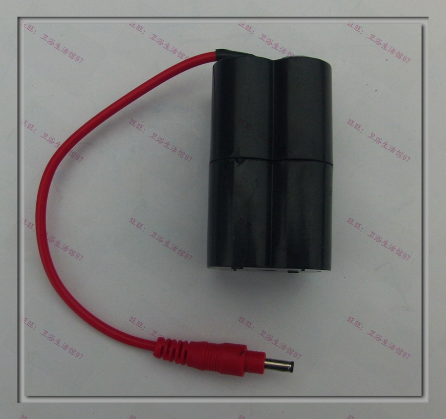 Large urinal sensor accessories small poop induction battery case sensing cleaning appliance power supply 4 knos 5 box DC 6V