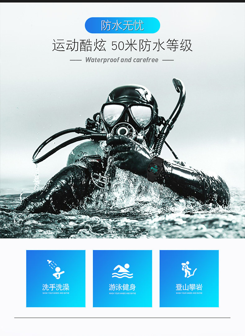 Montre bracelet pour homme SYNOKE    - Ref 3272276 Image 8