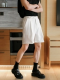 Летние элитные корейские штаны, белый пиджак классического кроя для отдыха, шорты